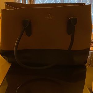 large color block kate spade tote lightly worn
